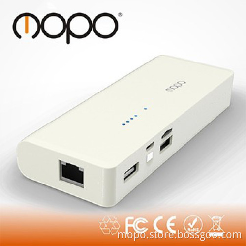 WIFI POWER BANK CHARGER OF 7800mAh